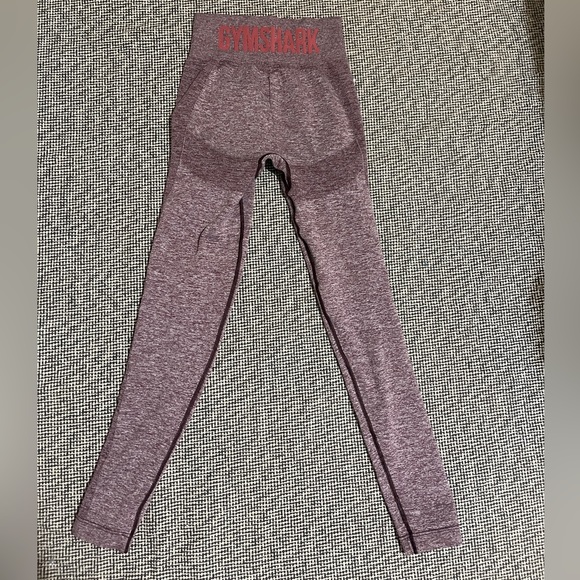 Gymshark flex high-waisted purple leggings - Picture 1 of 3